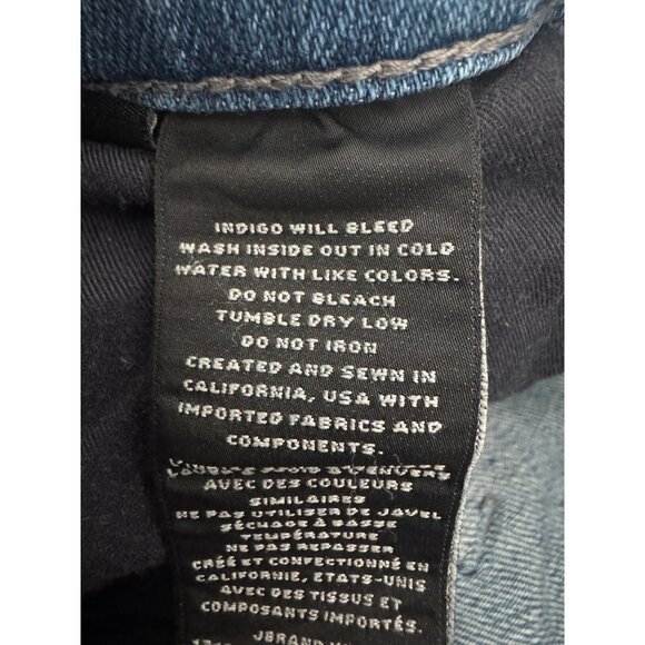 J Brand Low Rise 27 Straight Leg Blue Jeans - Picture 13 of 13